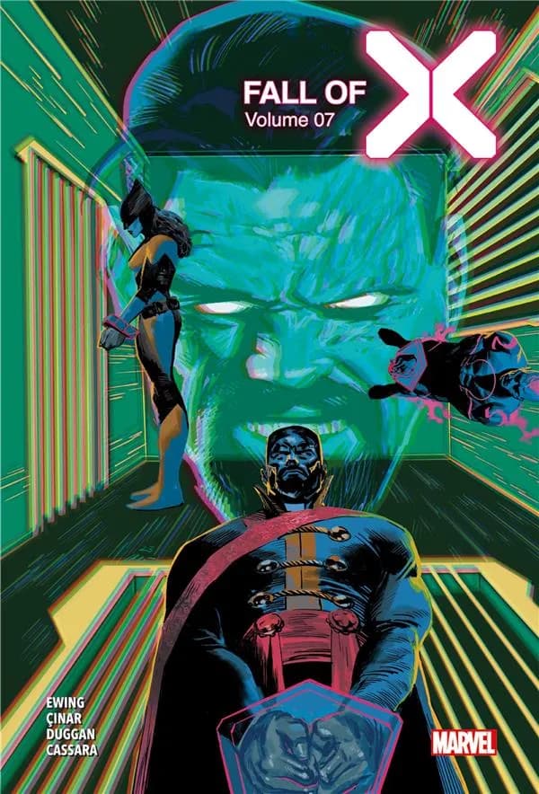 Fall of X. Volume 07 (Éd. collector) scénario, Benjamin Percy, Al Ewing, Gerry Duggan... [et al.] ; dessin, Juan José Ryp, Yildiray Çinar, Emilio Laiso... [et al.] ; couleurs, Franck D'Armata, Federico Blee, Morry Hollowell... [et al.] ; traduction, Studi