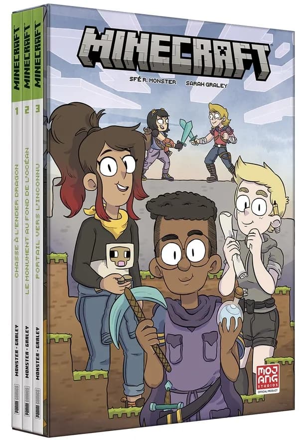 Minecraft : la BD officielle. 1-2-3