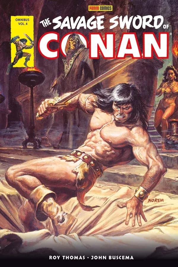 The savage sword of Conan. Volume 4, 1979-1981 ([Éd.] en noir et blanc) [scénario], Roy Thomas ; [dessin], John Buscema