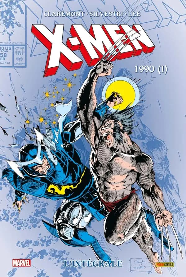 X-Men. 1990. I (Nouvelle éd.) scénario, Chris Claremont ; dessin, Marc Silvestri, Jim Lee, Kieron Dwyer... [et al.] ; couleurs, Glynis Oliver, Mike Rockwitz, Nel Yomtov... [et al.] ; traduction, studi Makma-Nick Meylaender...