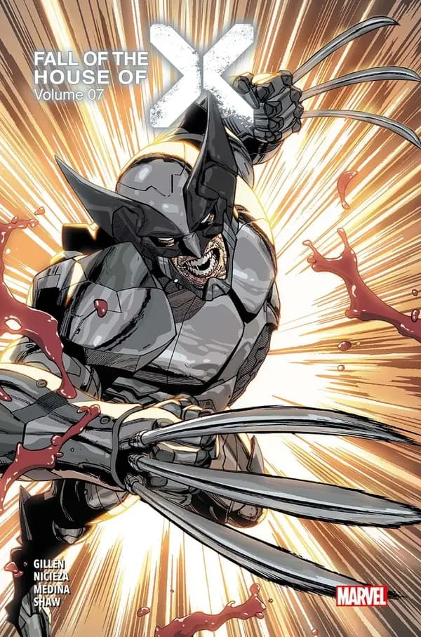 Fall of the house of X. Volume 07 (Éd. collector) scénario, Kieron Gillen, Fabian Nicieza, Gerry Duggan... [et al.] ; dessin, R. B. Silva, Luca Maresca, Scot Eaton... [et al.] ; couleurs, David Curiel, Federico Blee, Javier Tartaglia... [et al.] ; traduct