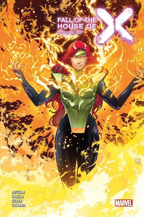 Fall of the house of X. Volume 08 (Éd. collector) scénario, Gerry Duggan, Kieron Gillen, Benjamin Percy... [et al.] ; dessin, Luca Werneck, Stefano Caselli, Luciano Vecchio... [et al.] ; couleurs, Bryan Valenza, David Curiel, Alex Sinclair... [et al.] ; t