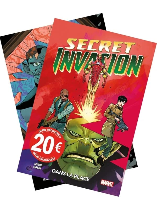 Pack en 2 volumes : Dans la place ; Bienvenue chez Skrulls