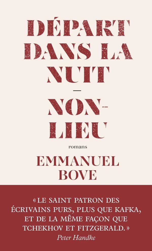 Départ dans la nuit ; suivi de Non-lieu : romans