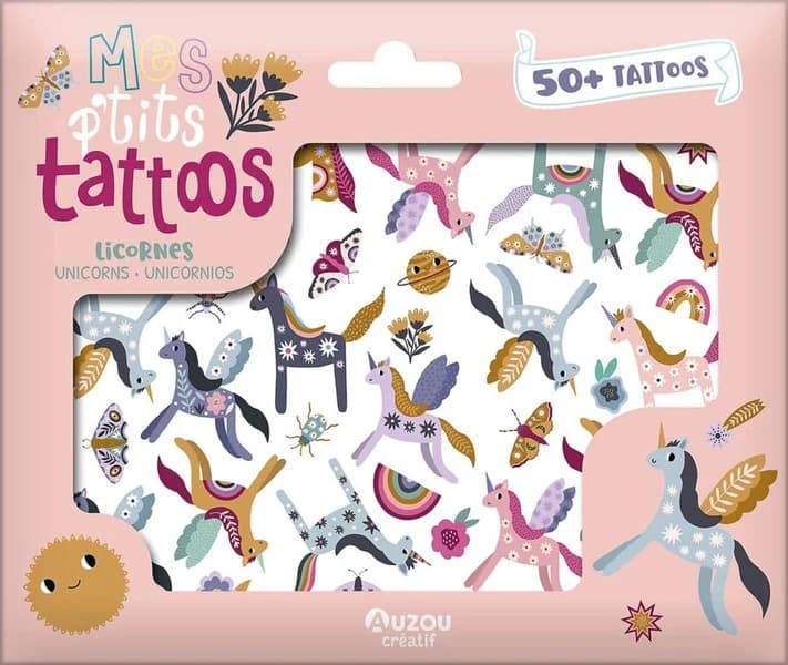 Mes p'tits tattoos : licornes