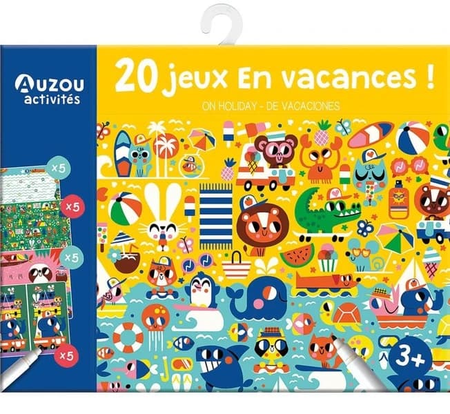 Ma pochette de jeux : 20 jeux en vacances !