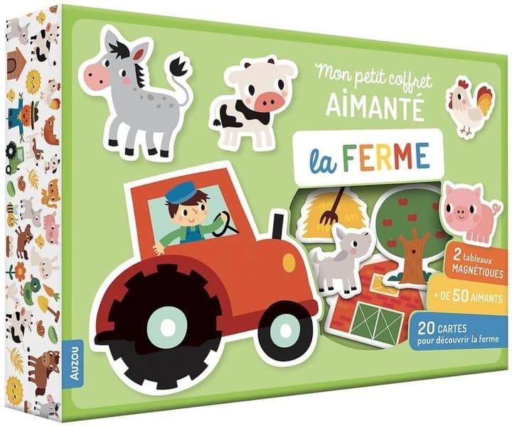 Mon petit coffret aimanté : la ferme