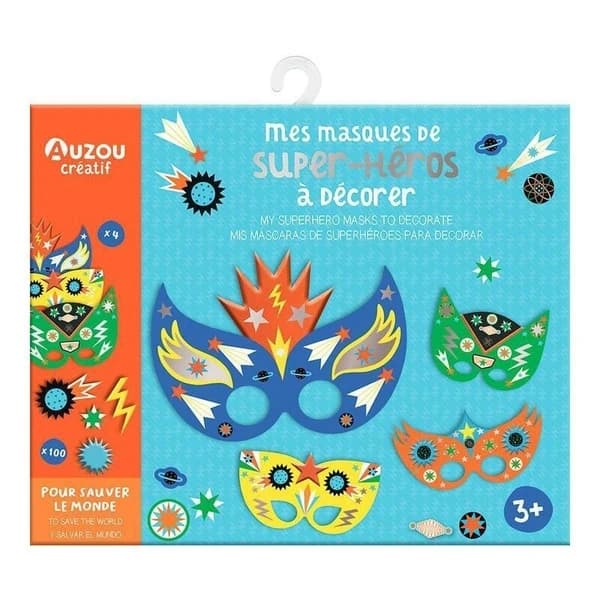 Mes masque de super-héros à décorer