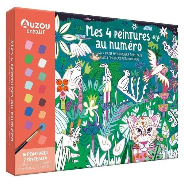 Mes 4 peintures au numéro