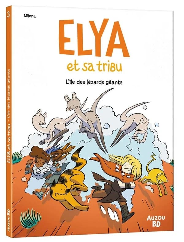 Elya et sa tribu Tome 3 : l'île des lézards géants
