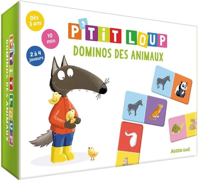 P'tit Loup : dominos des animaux : [Image didactique]