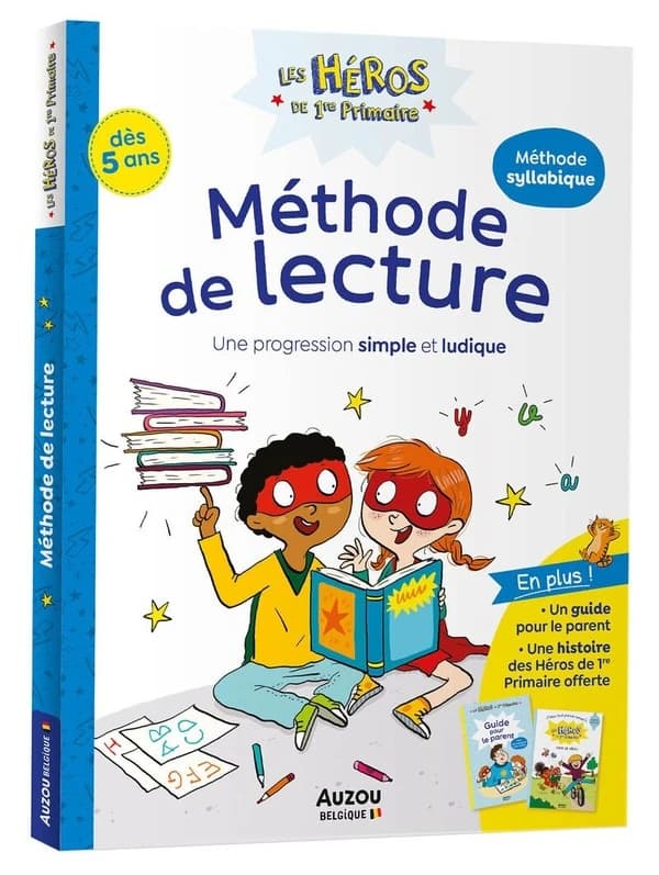 Les héros de 1ère primaire ; méthode de lecture