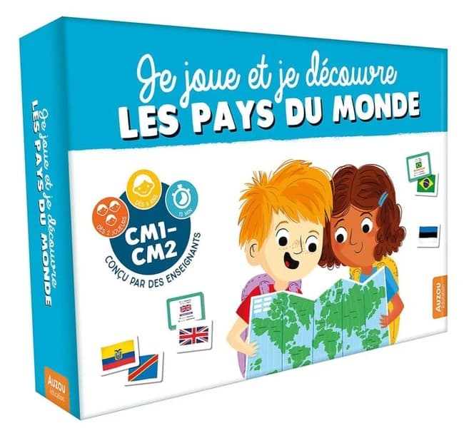 Je joue et je découvre les pays du monde
