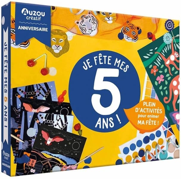 Mon coffret d'anniversaire : je fête mes 5 ans !