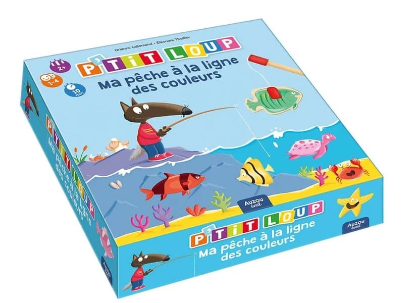 P'tit Loup : ma pêche à la ligne des couleurs