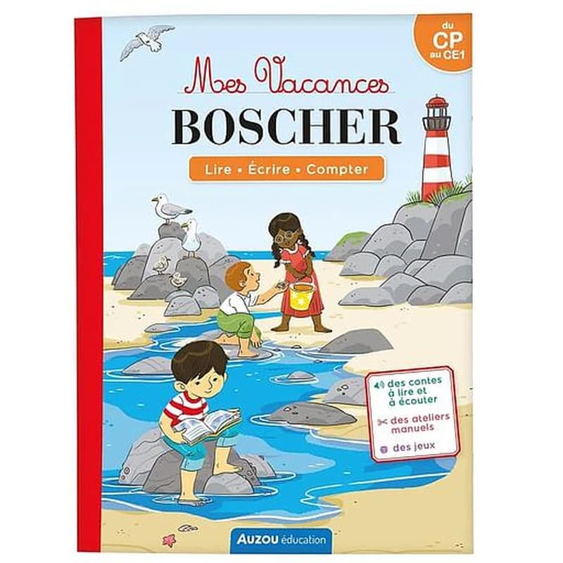 Cahier de vacances : Mes vacances Boscher ; du CP au CE1