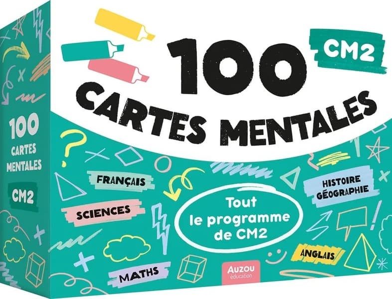 100 cartes mentales : tout le programme de CM2