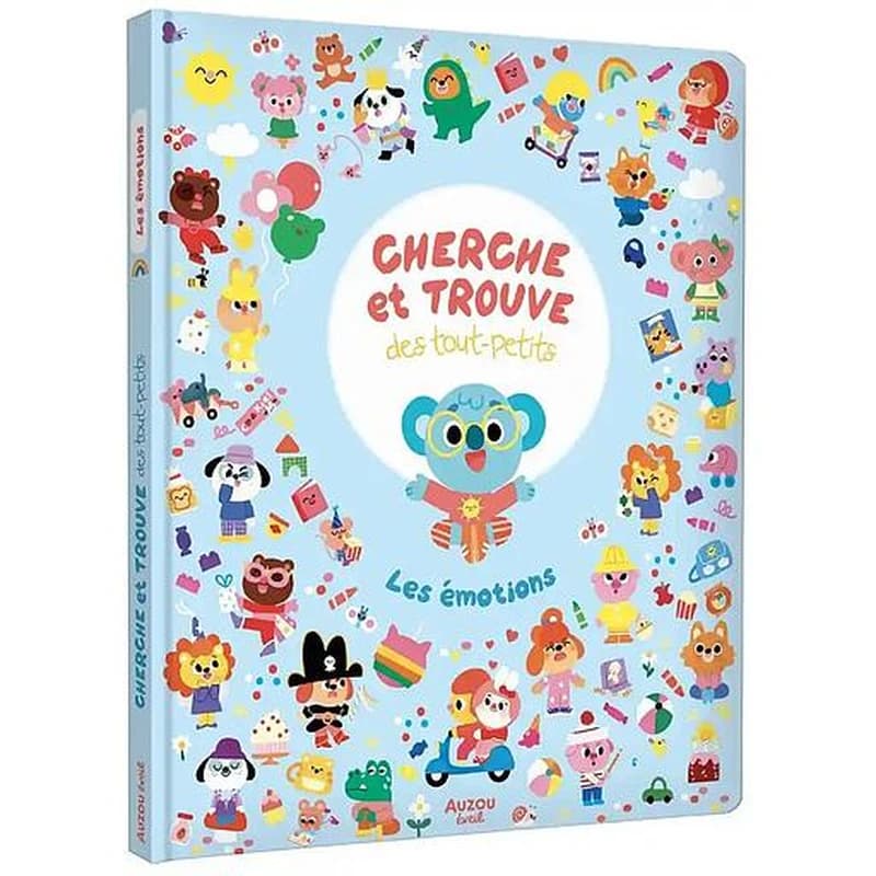 Cherche et trouve des tout-petits : les émotions