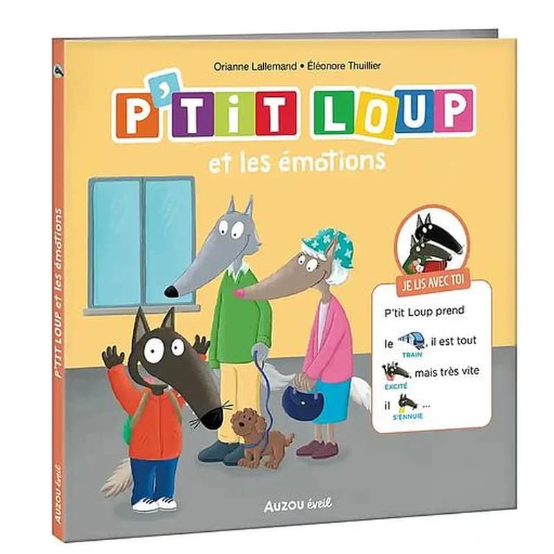 Je lis avec toi : P'tit Loup et les émotions