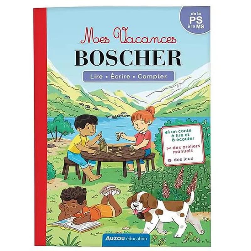 Cahier de vacances : Mes vacances Boscher