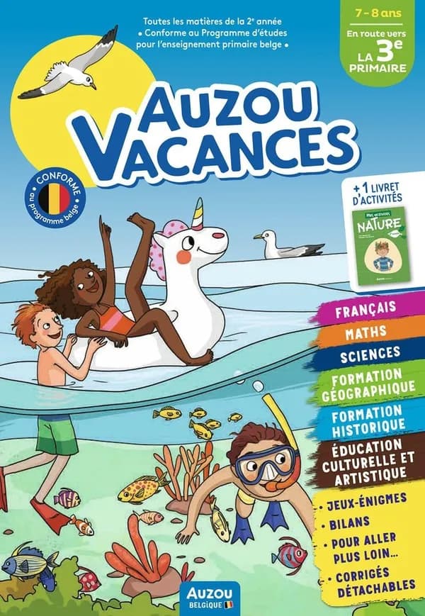 Cahier de vacances : En route pour la 3e Primaire
