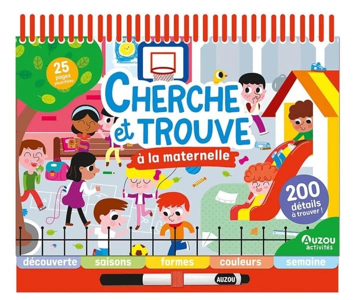 Cherche et trouve : À la maternelle