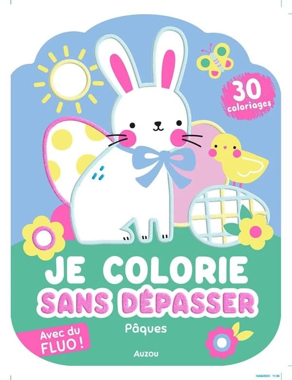 Je colorie sans dépasser : Pâques : 30 coloriages : [Album à colorier]