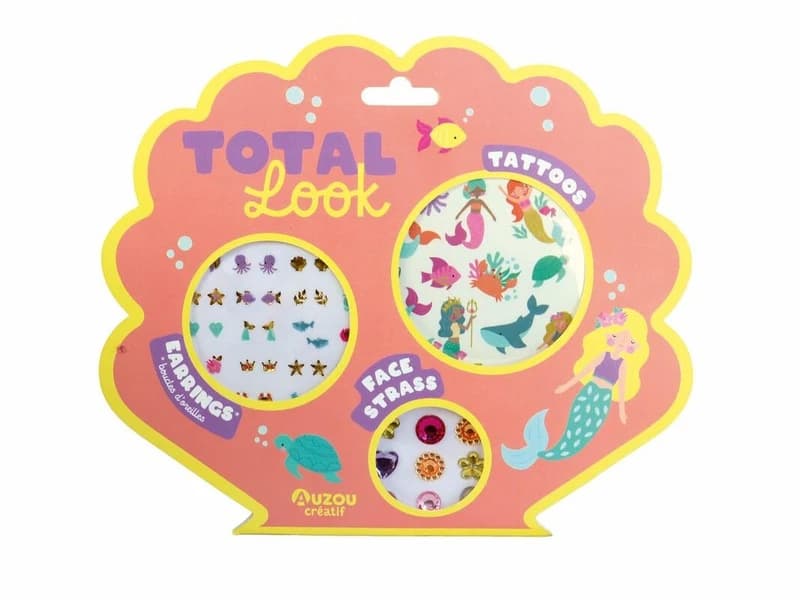 Mes p'tits tattoos : Total look sirène
