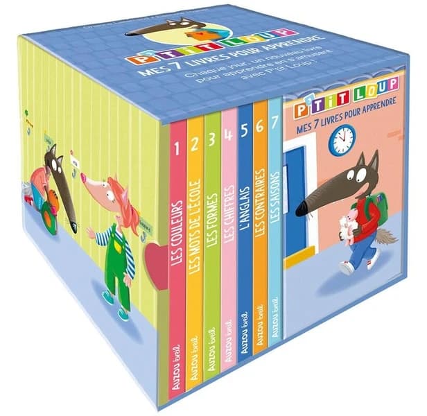 P'tit Loup : Mes 7 livres pour apprendre