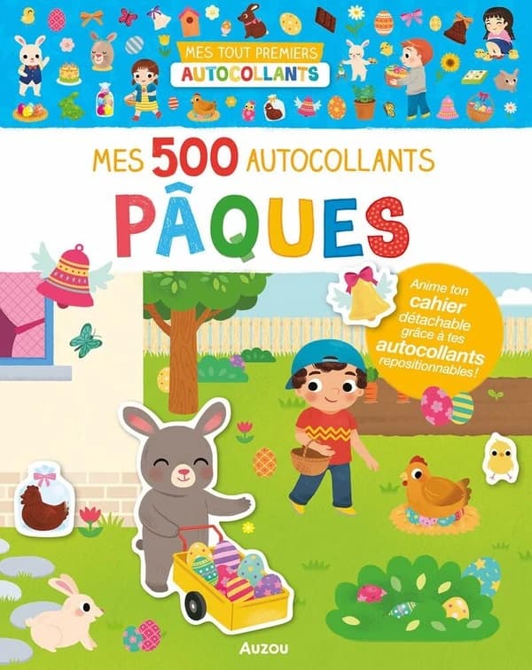 Mes 500 autocollants Pâques : [Autocollant]