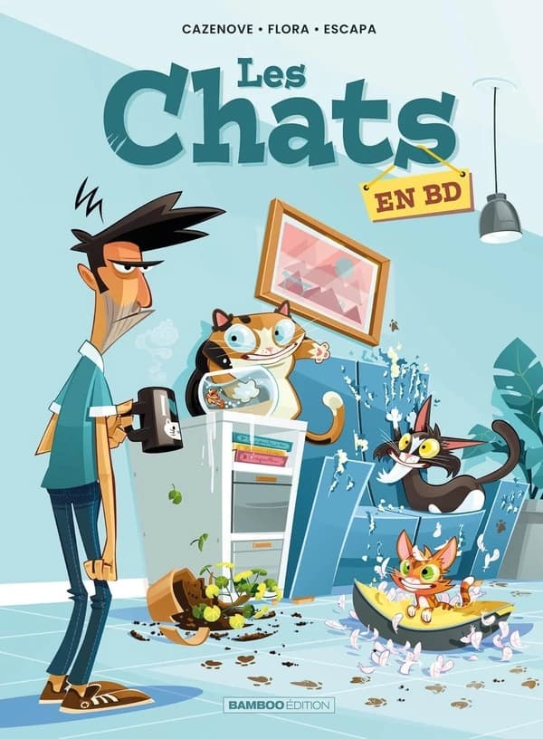 Les chats en BD. 2