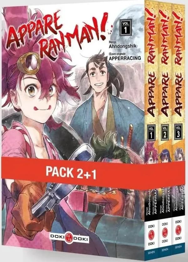 Appare Ranman : coffret Tomes 1 à 3