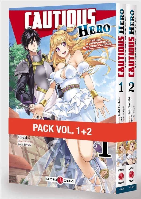 Cautious Hero Tome 1 et 2 . Edition limitée
