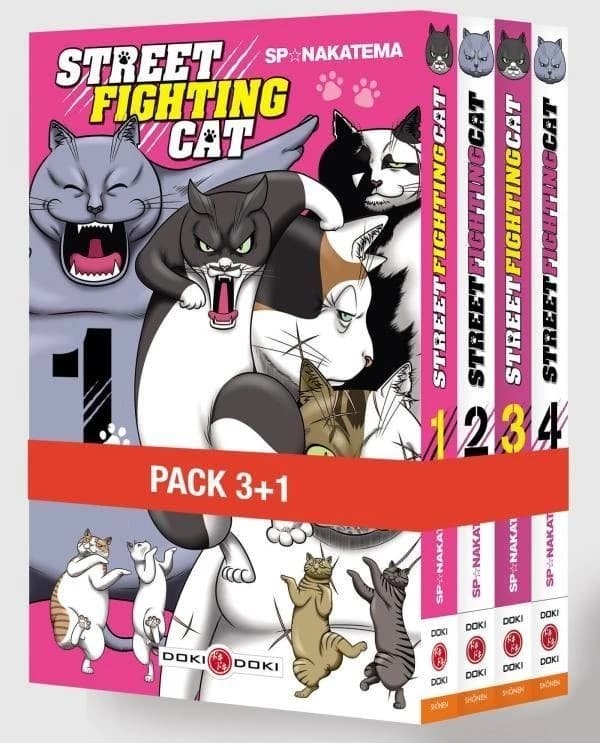 Pack en 4 volumes dont 1 offert