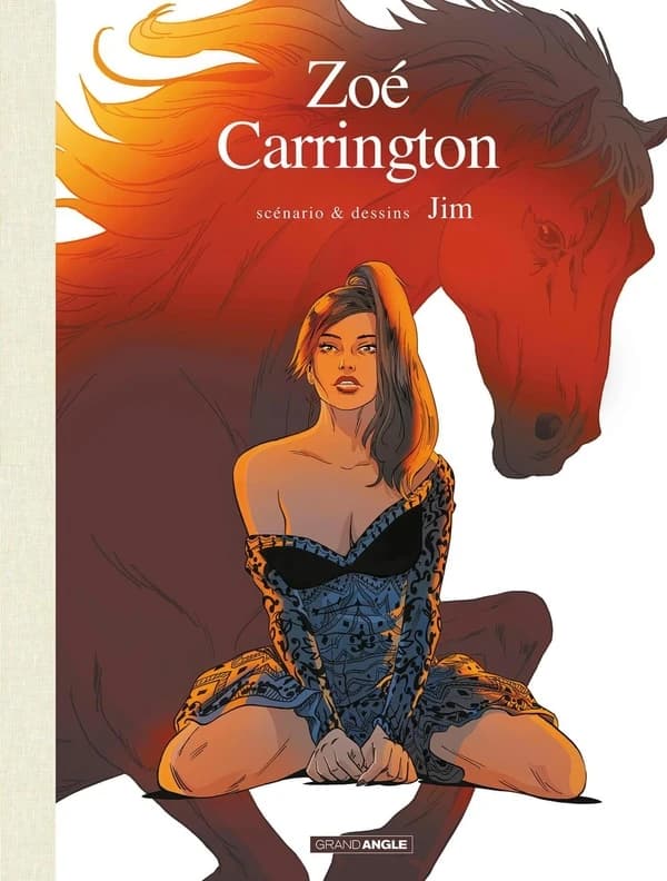 Zoé Carrington. Livre 2 (Éd. toilée) scénario et dessins, Jim ; décors, Rémi Torregrossa ; couleurs, Delphine