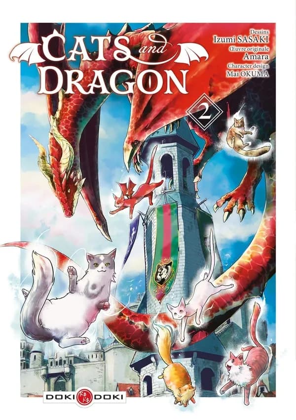 Cats and dragon : histoires de chats et d'un dragon élevé par un chat. 2