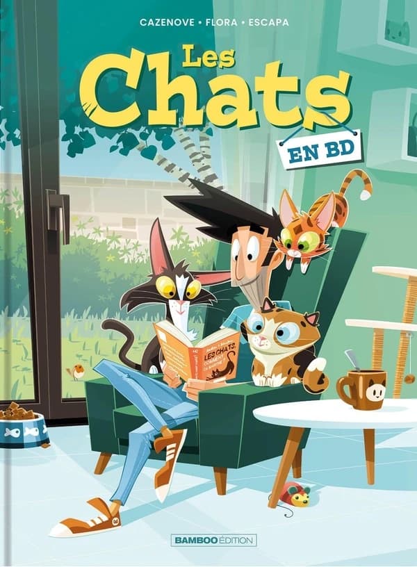 Les Chats en BD. tome 03