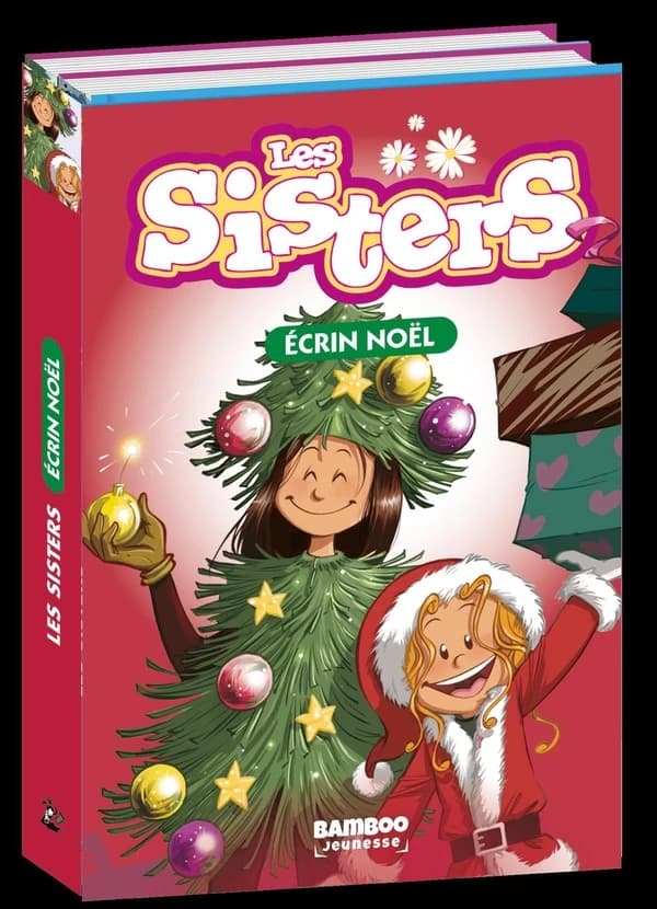 Pack en 2 volumes : Tome 3, Le lapin des neiges ; Tome 6 : Tonnerre de tendresse : Ecrin Noël avec 1 silhouette Sisters offerte