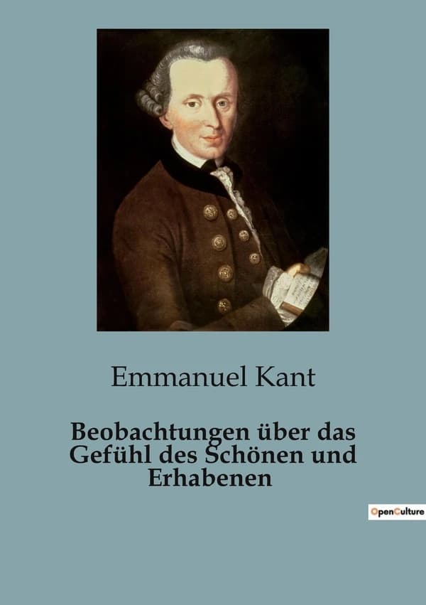 Beobachtungen über das Gefühl des Schonen und Erhabenen
