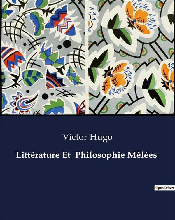 Littérature Et Philosophie Mêlées