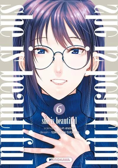 She is beautiful. 6