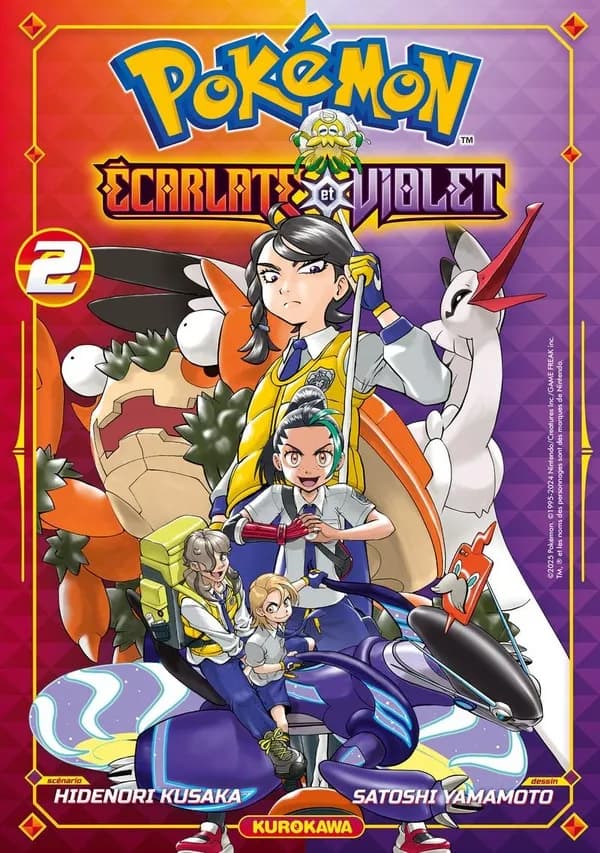 Pokémon écarlate et violet. 2