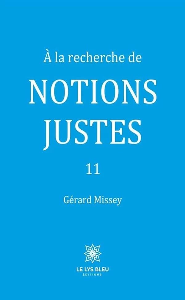 À la recherche de notions justes : Volume 11 - essai