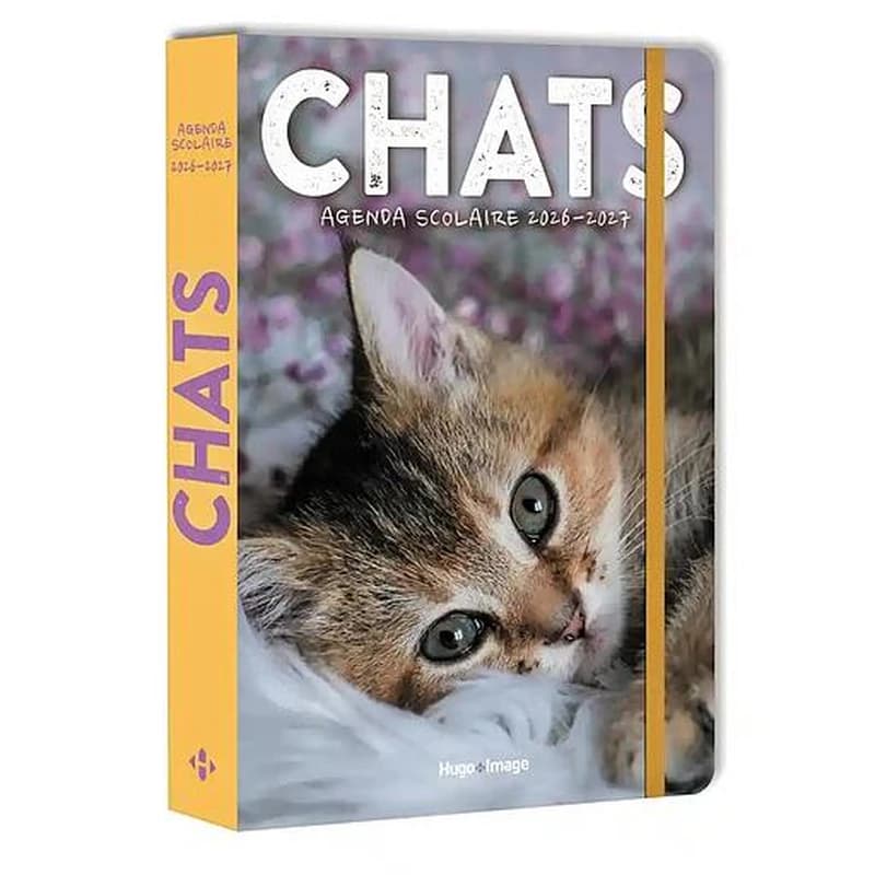Agenda scolaire chats (édition 2026