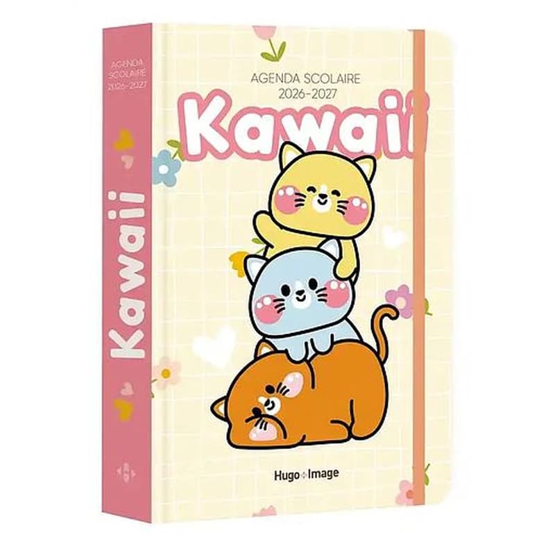 Agenda scolaire Kawaii 2026 - 2027