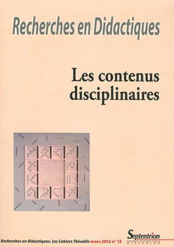 Recherches en Didactiques, n°13
