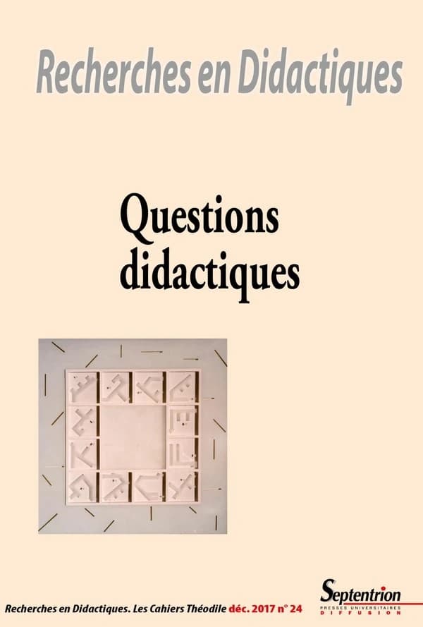 Questions didactiques ; décembre 2017