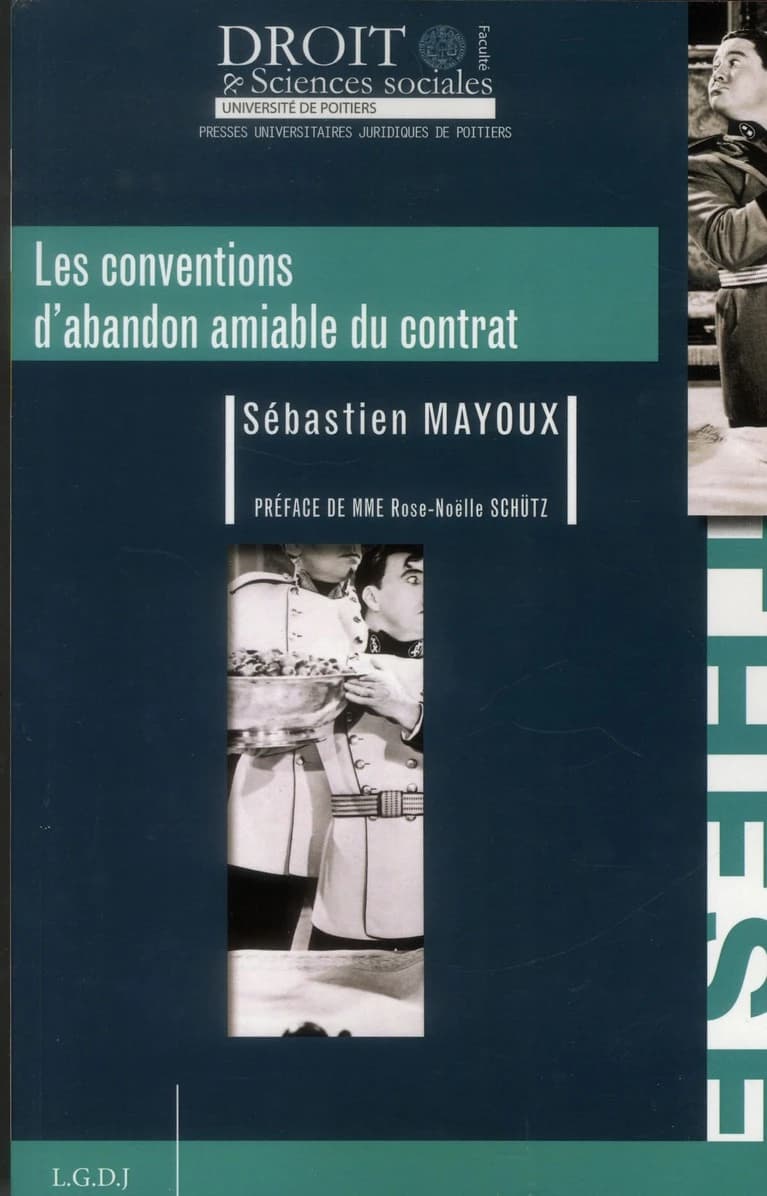 Les conventions d'abandon amiable du contrat