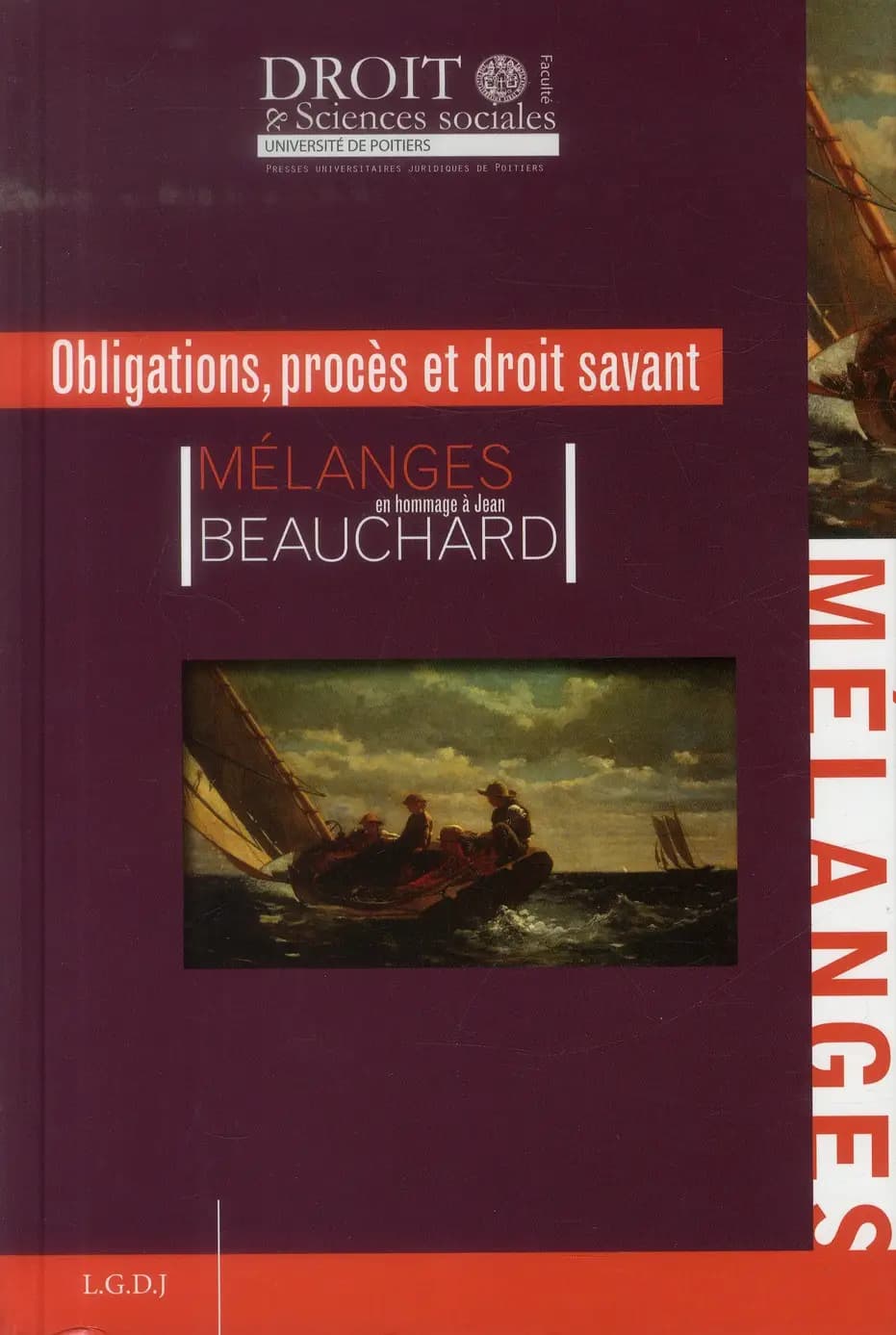 Obligations, procès et droit savant : mélanges en hommage au professeur Jean Beauchard