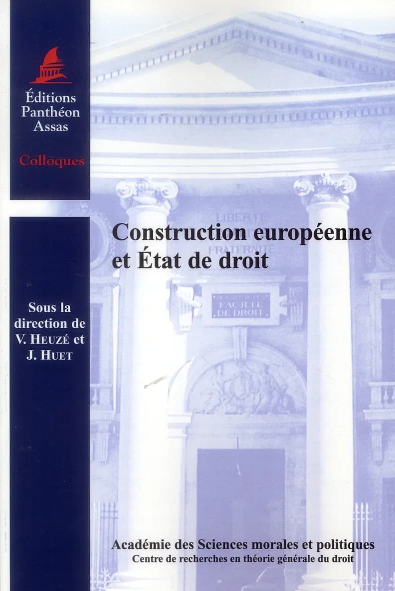 Construction européenne et État de droit